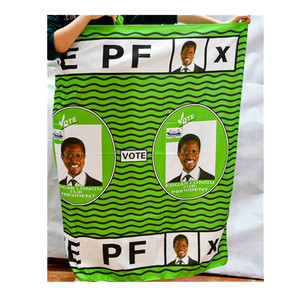 Élection Votée et Campagne Coton Cire Kangas Tissu pour Femme Robe d'Emballage <span class=keywords><strong>Leso</strong></span> - Product Image 5