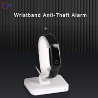 Bracelet de montre connectée avec alarme antivol, système de sécurité pour la vente au détail, pour vitrine d'échantillons réels dans un magasin spécialisé de la marque