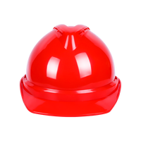 Casque de sécurité pour soudage électrique, couleur rouge/bleu/orange/blanc/jaune, ABS, type V, sans fentes, 4 points d'attache, imperméable