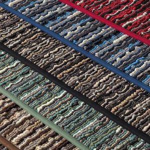 <span class=keywords><strong>Tappeto</strong></span> Runner corridoio antiscivolo 50x150cm motivo geometrico blu <span class=keywords><strong>nero</strong></span> bianco lungo lavabile per ingresso corridoio - Product Image 3