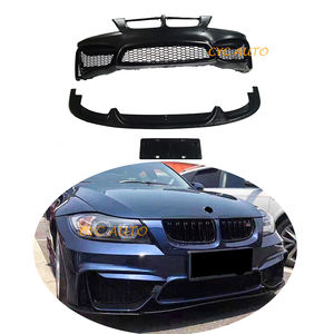Kit de Carrocería M4 LOOK, Parachoques Delantero y Trasero con Labio Delantero Pequeño para BMW Serie 3 E90 Pre-LCI <span class=keywords><strong>2005</strong></span> 2006 2007 325i <span class=keywords><strong>330i</strong></span> - Product Image 2