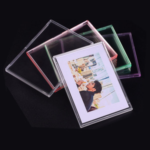 Aimant résistant aux UV Acrylique <span class=keywords><strong>Pokemon</strong></span> Carte de Stockage yugioh Packs magnétique Acrylique Simple TCG Booster Pack vitrine - Product Image 4