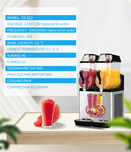 Shanyou 2025 Hot Selling Wholesale Frozen Household Ice <b>Slushie</b> <b>Machine</b> Drink Professional Mini <b>Maker</b> SM212 <b>Machine</b> SM212 - Product Image 5