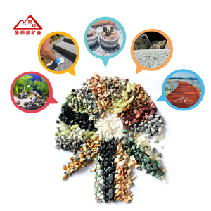 Ciottoli di Fiume Naturali Colorati e Lisci, Ghiaia e Pietrisco Frantumato per Giardino, Cortile, Vialetti, Pietra Decorativa, Materiale per Paesaggistica - Product Image 1