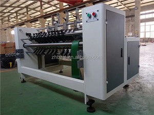 Máquina de ensamblaje de partición automática corrugada de embalaje de caja de cartón de alto rendimiento GBJ/maquinaria Slotter de partición - Product Image 6