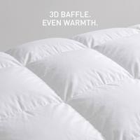 Couette légère Xueruisha Summer Cool 90% duvet de canard, insert de couette respirant en coton doux, écologique, blanc