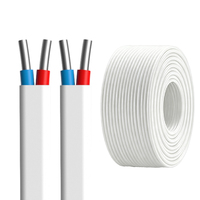 Kabel Aluminium Datar BLVVB Daya Tahan Tinggi Berisolasi PVC untuk Instalasi Listrik Bangunan