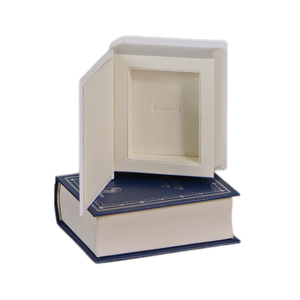 Wholesale Custom Printed Packaging Magnetic Closure Storage Decorative Book Shaped Boxes