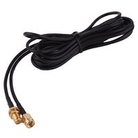 Câble d'extension d'antenne Aurora Yu SMA mâle vers SMA femelle 5m Câble coaxial RG174 (Modèle SMA02) pour routeur WiFi, traceur GPS
