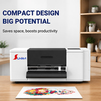 Imprimante DTF A3 Sunika XP600 F1080 – Machine d'impression de bureau économique pour transfert thermique sur T-shirts pour petites entreprises