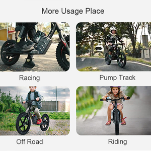 Racing Park Bmx pompe piste <span class=keywords><strong>course</strong></span> vitesse 20 km/h 21v 5,4 ah frein à tambour pousser enfants bébé équilibre E électrique enfants vélo d'équilibre - Product Image 6