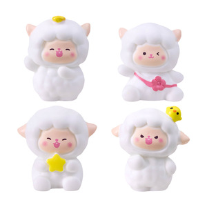 weij Landscape Mignonne petite figurine d'agneau en boîte surprise, Accessoires de décoration de jardin, Maison de poupée, Décoration de voiture et de bureau - Product Image 5
