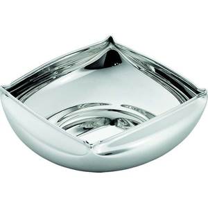 Bol Ginestra en argent 925, 117x30 mm, design carré, plat décoratif moderne - Product Image 1