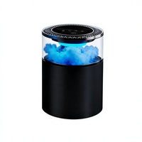 Diffuseur d'arômes portable pour voiture avec technologie de capsule sans eau et logo personnalisé, appareil intelligent alimenté par USB pour purificateur d'air de voiture