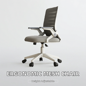 Factory Hot Selling Home <b>Office</b> Furniture Modern Ergonomic Adjustable -<b>Swivel</b> <b>Chair</b> Comfortable Mesh <b>Chair</b> Stainless Steel - Product Image 2