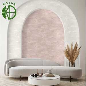 ورق جدران داخلي ثلاثي الأبعاد من الفينيل PVC مقاوم للماء بتصميم أوروبي سهل التركيب لتزيين غرف المعيشة والشقق والمستشفيات وقاعات الطعام - Product Image 1