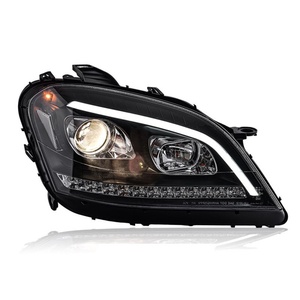 ชุดไฟหน้าสำหรับ W164 ปี 2005-2008 Ml350/500 แบบดัดแปลง ไฟ LED Daytime Running Light พร้อมไฟเลี้ยวแบบไหล สำหรับ W - Product Image 3