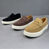 Mocassins Penny Homme 2026 MoneyStyle en Cuir Véritable Respirant Légers d'Été Style Britannique Business-Casual
