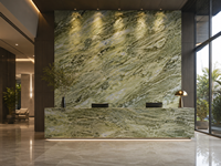 Dalle de marbre polie de style antique pour meuble-lavabo de salle de bain, habillage de cheminée, panneau mural, plateau de table rond, marche d'escalier, rebord de fenêtre