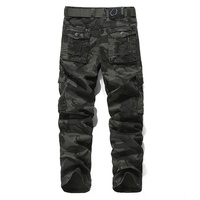 Pantalon de jogging décontracté pour homme BAWANGCHENG CAMO 2026, mi-lourd, 100 % coton, six poches, grande taille, séchage rapide, collection automne