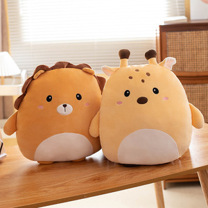 Manta de Felpa con Diseño de Dinosaurio y León, Almohada y Cojín de Animales de Peluche para Cama o Sofá, Relleno de Algodón PP - Product Image 3