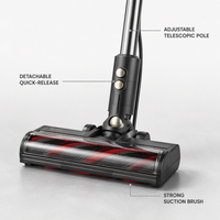 Aspirateur haute puissance 28KPa, forte aspiration avec sac collecteur de poussière pour le nettoyage de la maison et des hôtels