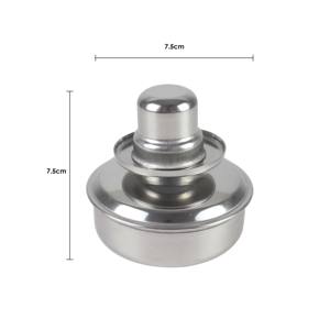 Labor Edelstahl Alkohol Lampe 100ML - Product Image 2