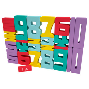 Blocos de construção de grande porte para educação infantil empilhamento brinquedos para crianças pequenas número cognição matemática básica - Product Image 5