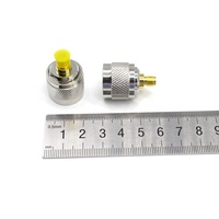 Conector de prueba N-Type macho a SMA hembra, adaptador RF/conector coaxial N a RP-SMA hembra L16