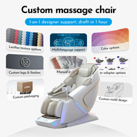 Nouvelle Arrivée Fauteuil de Massage de Luxe 4D Manipulator Finition Laquée Piano Zéro Gravité Usage Domestique Vente Directe Usine