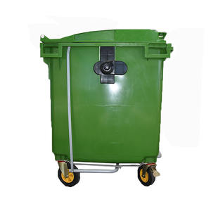 Wheely डिब्बे और सामान 660 लीटर प्लास्टिक कचरे के डिब्बे 660L मोबाइल कचरा बिन राक्षस बिन - Product Image 3