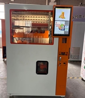 Máquina Expendedora de Smoothies con Sistema de Refrigeración por Compresor, Pantalla Táctil, Autolimpieza, Gestión Basada en la Nube, Pago con Monedas, Código QR y Token