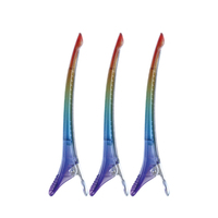 Thời Trang Mới Nhất Alligator Duckbill Barrette Tóc Salon Tóc Clips Bán Buôn Cho Nhà Tạo Mẫu Tóc Đầy Màu Sắc Thép Không Gỉ Salon
