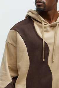 Casual Mens Chándales Oversized Custom logo Winter Hoodie Set Oversize Chándal - Product Image 5