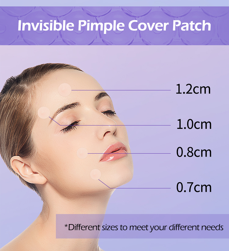 Бесплатный образец гидроколлоидная акне патч крышка туалетный акне прыщи патч