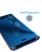 2021 Offre Spéciale Étui de Téléphone Pour Samsung Galaxy S21 Ultra Flip Miroir Couverture Mobile Housse De Téléphone Portable Pour Samsung Galaxy S21 plus