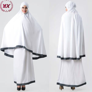 Vente en gros de femmes musulmanes islamiques Abaya ample Dubai Khimar Long Hijab <span class=keywords><strong>Jilbab</strong></span> Ensemble de prière Robe de prière - Product Image 6