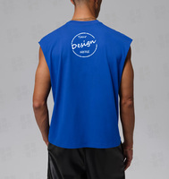 Camiseta sin Mangas Personalizada con Serigrafía, 95% Algodón, 5% Elastano, al por Mayor, para Gimnasio, Deportiva, Ajustada, para Entrenamiento