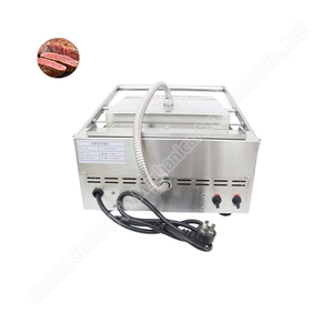 เตาย่างแก๊สไฟฟ้าและเครื่องทำสเต็กพานินีไฟฟ้าเตาย่างสัมผัสแบบดิจิตอลพร้อมหน้าจอสัมผัส - Product Image 2