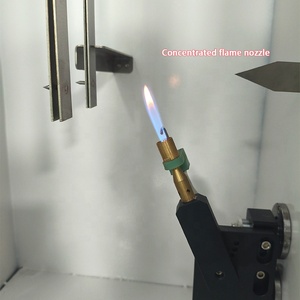 Màn hình cảm ứng vải dọc dễ cháy đốt thử nghiệm dệt dọc đốt thử nghiệm máy - Product Image 5