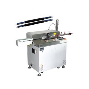 Máquina de terminales de prensado por inmersión de estañado de corte pelado de alambre de 5 extremos dobles completamente automática Sinrad de alta eficiencia de 2, 2 y 2 unidades - Product Image 1