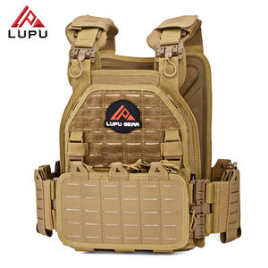 Chaleco táctico ligero Lupu 500D Molle Plate Carrier para operaciones, caza, entrenamiento y actividades al aire libre. - Product Image 1