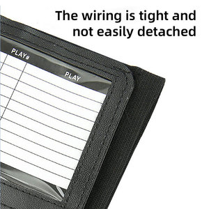 Manufacturer <strong>Custom</strong> Wholesale Playbook Wristband with <strong>Card</strong> Great for Football Plays Baseball <strong>Calls</strong> All Sports - Product Image 4