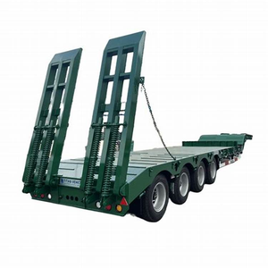 Semi-remorque surbaissée hydraulique à col de cygne 3, 4 ou 5 essieux, capacité 1-2 tonnes, dimensions 12,5x2,5x1,5m, Shandong Fengniao - Product Image 3