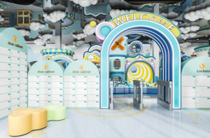 Custom Shop Fitment Interior Design For Parent-child Restaurant & Kids Playground Fixture <b>Fitting</b> Decoration - Product Image 2