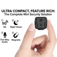 Mini caméra WIFI 1080P avec capteur CMOS, détection de mouvement H.264, audio bidirectionnel, vision nocturne IR, caméra vidéo IP pour la surveillance des bébés