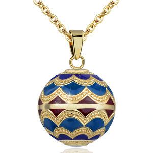 Collana Bola del Suono per Maternità, Chiamatrice d'Angelo, Bola Messicana con Elefante, Gioiello per la Gravidanza e la Festa della Mamma - Product Image 1