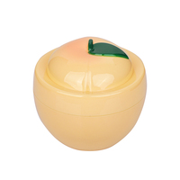 Hete Aanbieding Groothandel Fruitvormige Verpakking Voedselbewaarbak Cosmetische Pot Crèmepot Schattige Gezichtscrèmeverpakking Met Deksel