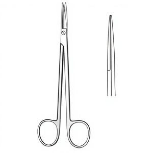 Tijeras Quirúrgicas Kelly de 16 cm / 6-1/4 Pulgadas, Rectas, de Acero Inoxidable, Tijeras Médicas de Operación Profesionales - Product Image 1