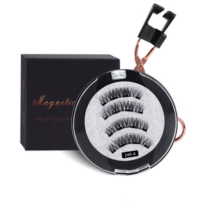 Marque privée Faux <span class=keywords><strong>Cils</strong></span> 3d Vegan Eye Lashes Vendeur Fluffy Faux Vison Faux Faux Bande Complète <span class=keywords><strong>Cils</strong></span> Magnétiques Naturels - Product Image 1